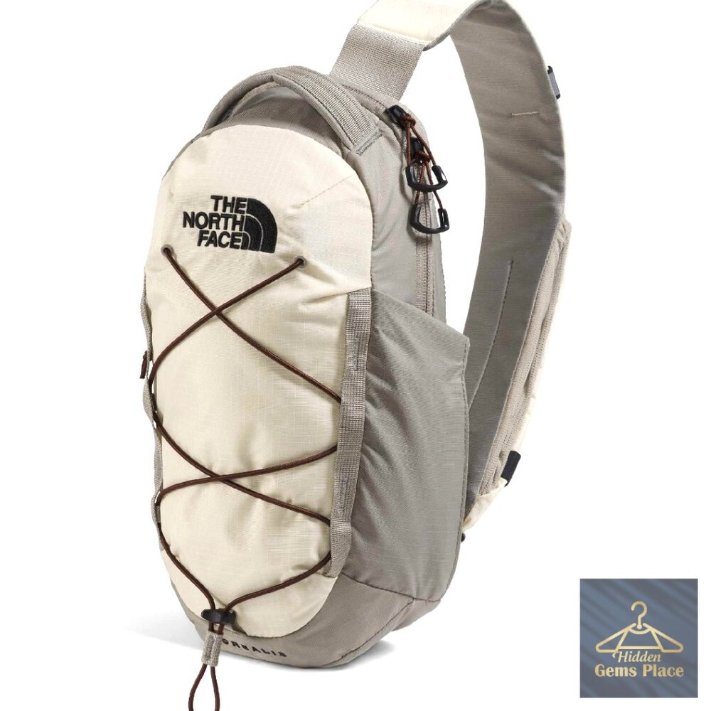 Water Repellent Sling Bag with Adjustable Strap, Tablet Sleeve, Multiple